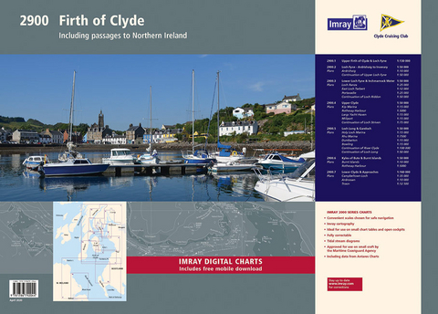 Imray Chart Pack 2900 Firth of Clyde Chart Pack -  Imray