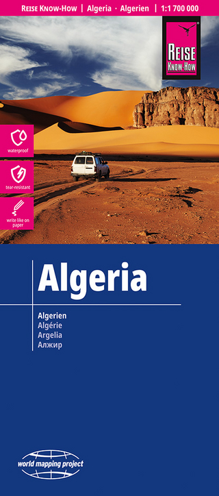Reise Know-How Landkarte Algerien | Algeria (1:1.700.000)