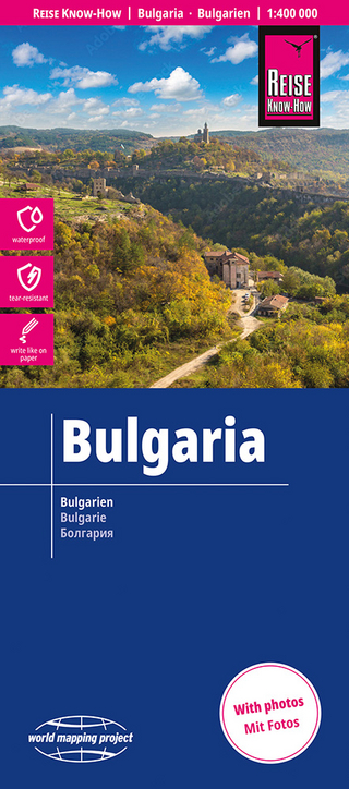 Reise Know-How Landkarte Bulgarien | Bulgaria (1:400.000)