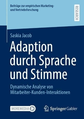 Adaption durch Sprache und Stimme - Saskia Jacob