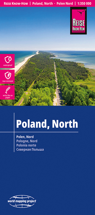 Reise Know-How Landkarte Polen, Nord | Poland, North (1:350.000)