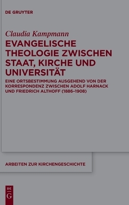 Evangelische Theologie zwischen Staat, Kirche und Universität