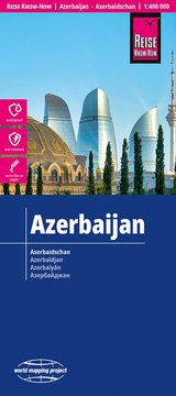Reise Know-How Landkarte Aserbaidschan | Azerbaijan (1:400.000) - 