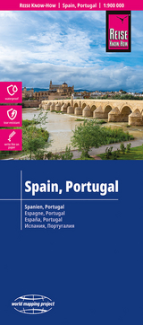 Reise Know-How Landkarte Spanien, Portugal | Spain, Portugal (1:900.000) - 