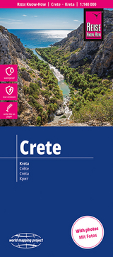 Reise Know-How Landkarte Kreta | Crete (1:140.000) - 