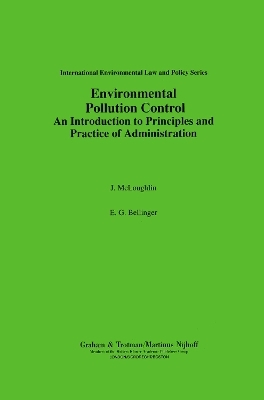 Environmental Pollution Control - J. McLoughlin, E.G. Bellinger