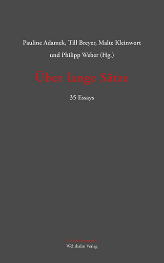 Über lange Sätze