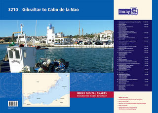 Imray 3210 Gibraltar to Cabo de la Nao Chart Atlas