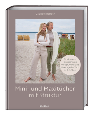 Mini- und Maxitücher mit Struktur