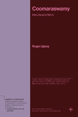 Coomaraswamy - Roger Lipsey