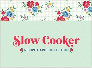 Slow Cooker Recipe Card Collection Tin 72 Recipe Cards + 28 Blank Recipe Cards to Write Your Own Recipes + 5 Tabbed Section
