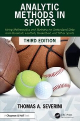 Analytic Methods in Sports - Severini, Thomas A