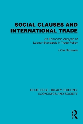 Social Clauses and International Trade