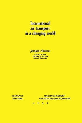 International air transport in a changing world - Jacques Naveau