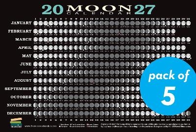 2027 Moon Calendar Card (5 Pack) - Kim Long