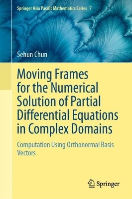 Moving Frames for the Numerical Solution of Partial Differential Equations in Complex Domains