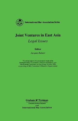 Joint Ventures in East Asia - Jacques Buhart