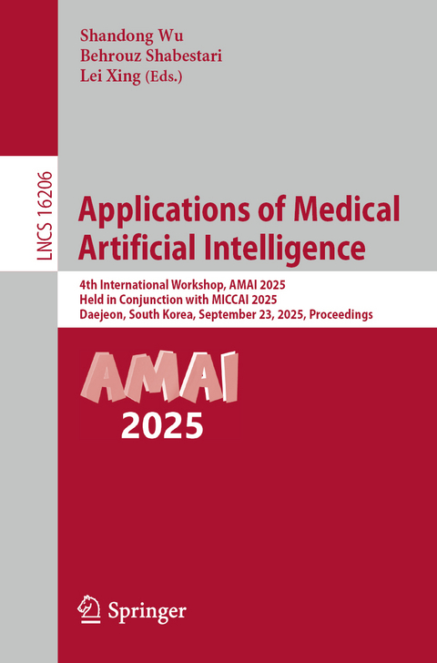 Applications of Medical Artificial Intelligence - 