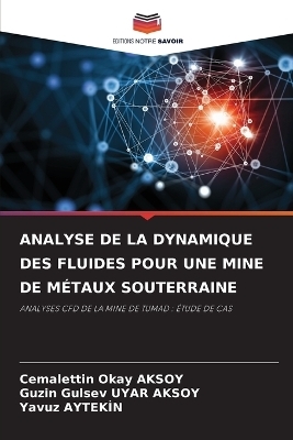 Analyse de la Dynamique Des Fluides Pour Une Mine de M&eacute;taux Souterraine - Cemalettin Okay AKSOY, Guzin Gulsev UYAR AKSOY, Yavuz AYTEKIN