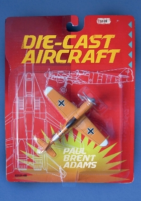 Die-cast Aircraft - Paul Brent Adams