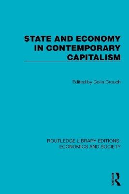 State and Economy in Contemporary Capitalism