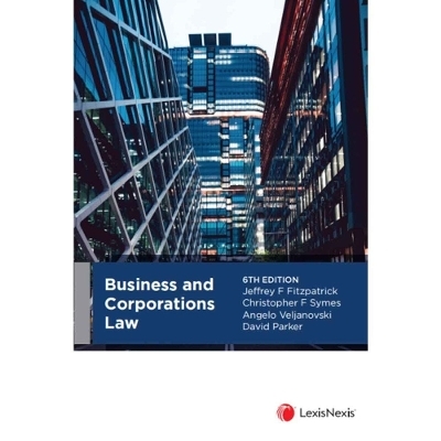 Business and Corporations Law - Jeffrey Fitzpatrick