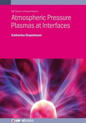 Atmospheric Pressure Plasmas at Interfaces - Katharina Stapelmann