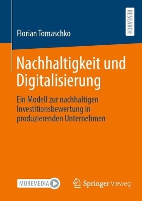 Nachhaltigkeit und Digitalisierung - Florian Tomaschko