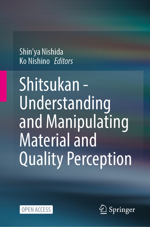 Shitsukan—Understanding and Manipulating Material and Quality Perception - 