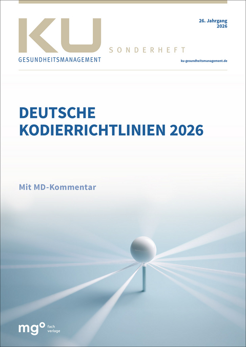 Deutsche Kodierrichtlinien 2026 mit MD-Kommentar -  InEK gGmbH,  Med. Dienst der Krankenver-