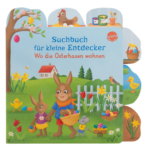 Suchbuch f&uuml;r kleine Entdecker. Wo die Osterhasen wohnen - Tanja Andersen
