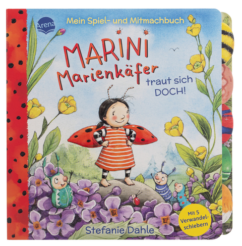 Mein Spiel- und Mitmachbuch. Marini Marienkäfer traut sich DOCH! - Stefanie Dahle