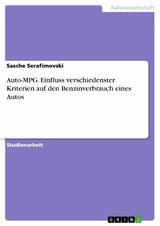 Auto-MPG. Einfluss verschiedenster Kriterien auf den Benzinverbrauch eines Autos -  Sasche Serafimovski
