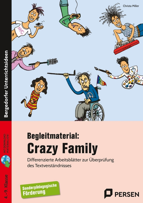 Begleitmaterial: Crazy Family - Christa Miller
