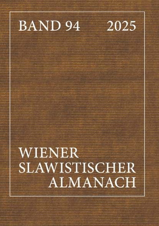 Wiener Slawistischer Almanach - Band 94/2025