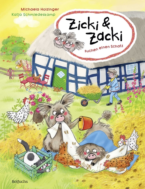 Zicki & Zacki suchen einen Schatz - Michaela Holzinger