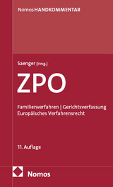 Zivilprozessordnung: ZPO - Saenger, Ingo