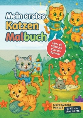 Mein erstes Katzen-Malbuch - Svantje A. Lund