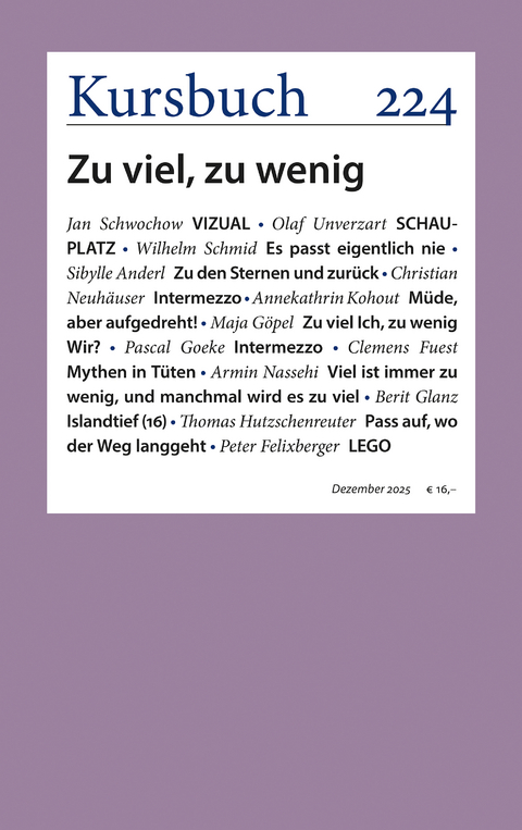 Kursbuch 224 - 