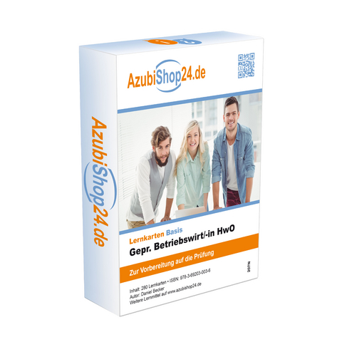 Lernkarten Gepr&uuml;fter Betriebswirt HwO - Becker Daniel