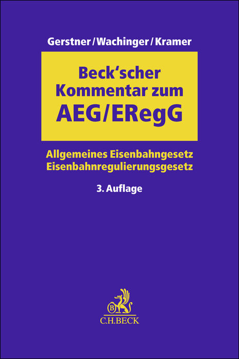 Beck'scher AEG/ERegG-Kommentar - 