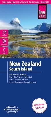 Reise Know-How Landkarte Neuseeland, S&uuml;dinsel | New Zealand South Island (1:550.000)