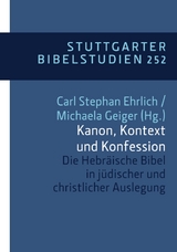 Kanon, Kontext und Konfession - 