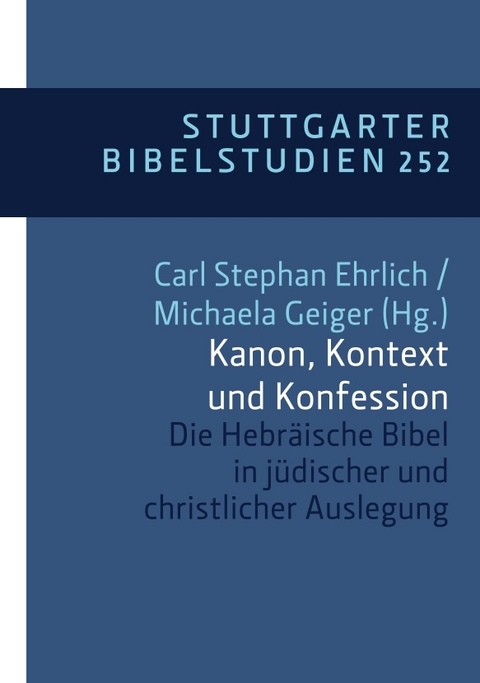 Kanon, Kontext und Konfession - 