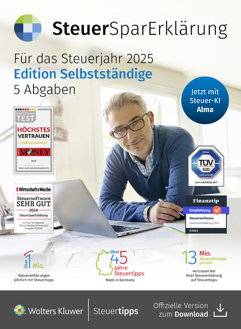 SteuerSparErkl&auml;rung f&uuml;r Selbstst&auml;ndige (Steuerjahr 2025)