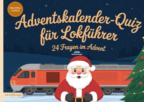 Adventskalender-Quiz f&uuml;r Lokf&uuml;hrer - Gedankengut Spiele