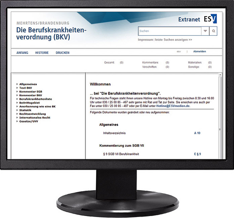 Die Berufskrankheitenverordnung (BKV) - Jahresabonnement - Gerhard Mehrtens, Stephan Brandenburg