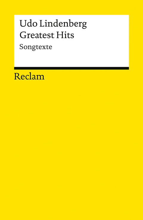 Greatest Hits - Udo Lindenberg