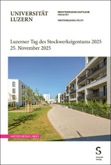 Luzerner Tag des Stockwerkeigentums 2025 - 