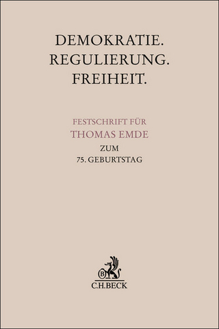 Demokratie. Regulierung. Freiheit.